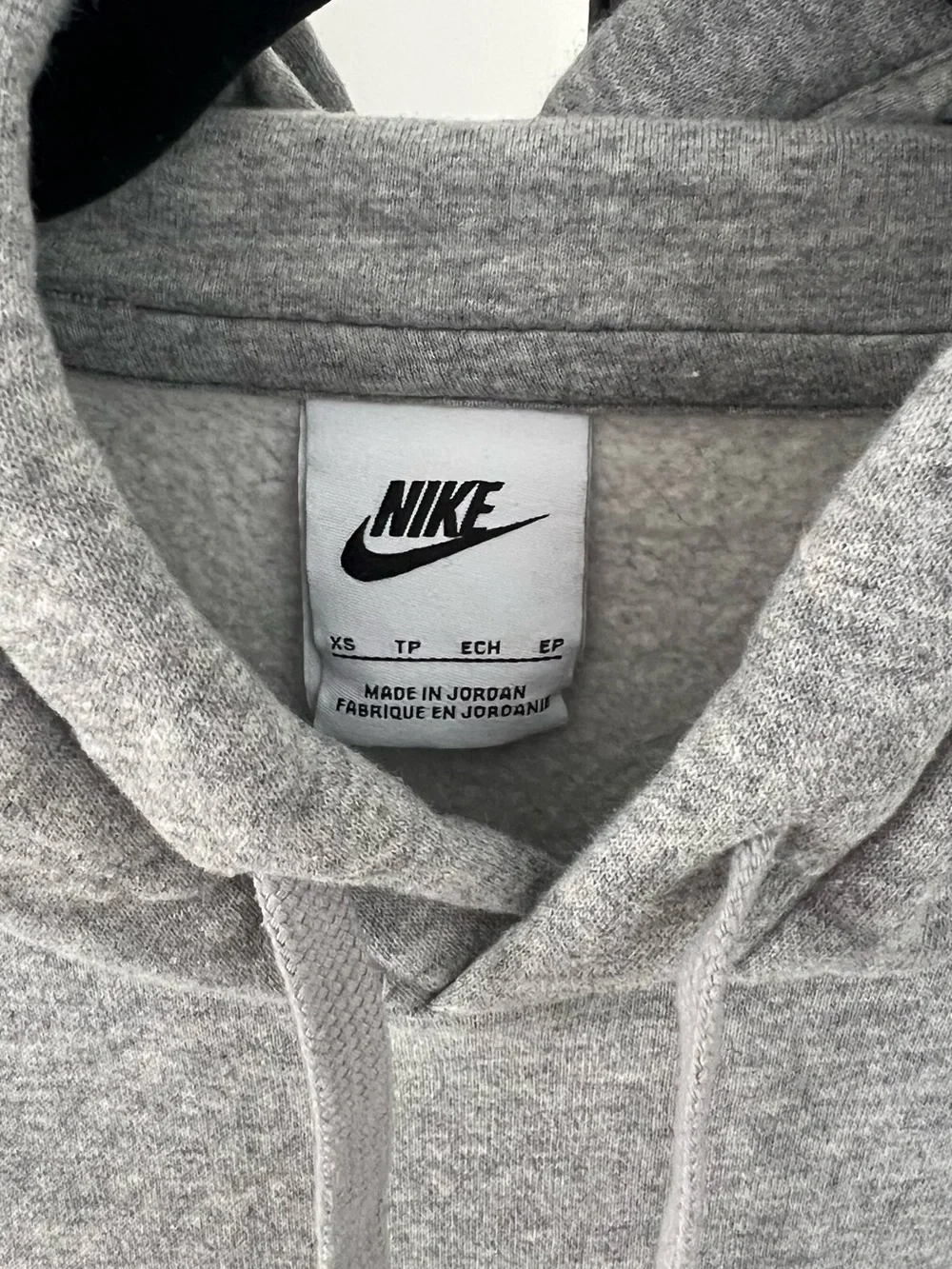 Nike Grey Logo Hoodie